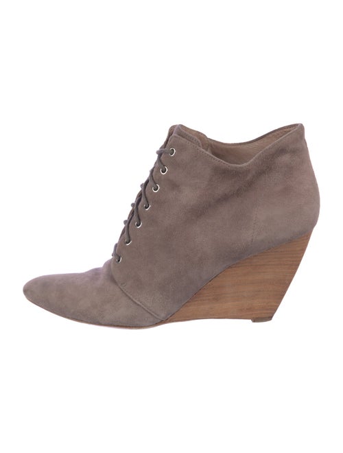 Sigerson Morrison Suede Lace-Up Boots