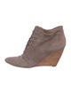 Sigerson Morrison Suede Lace-Up Boots