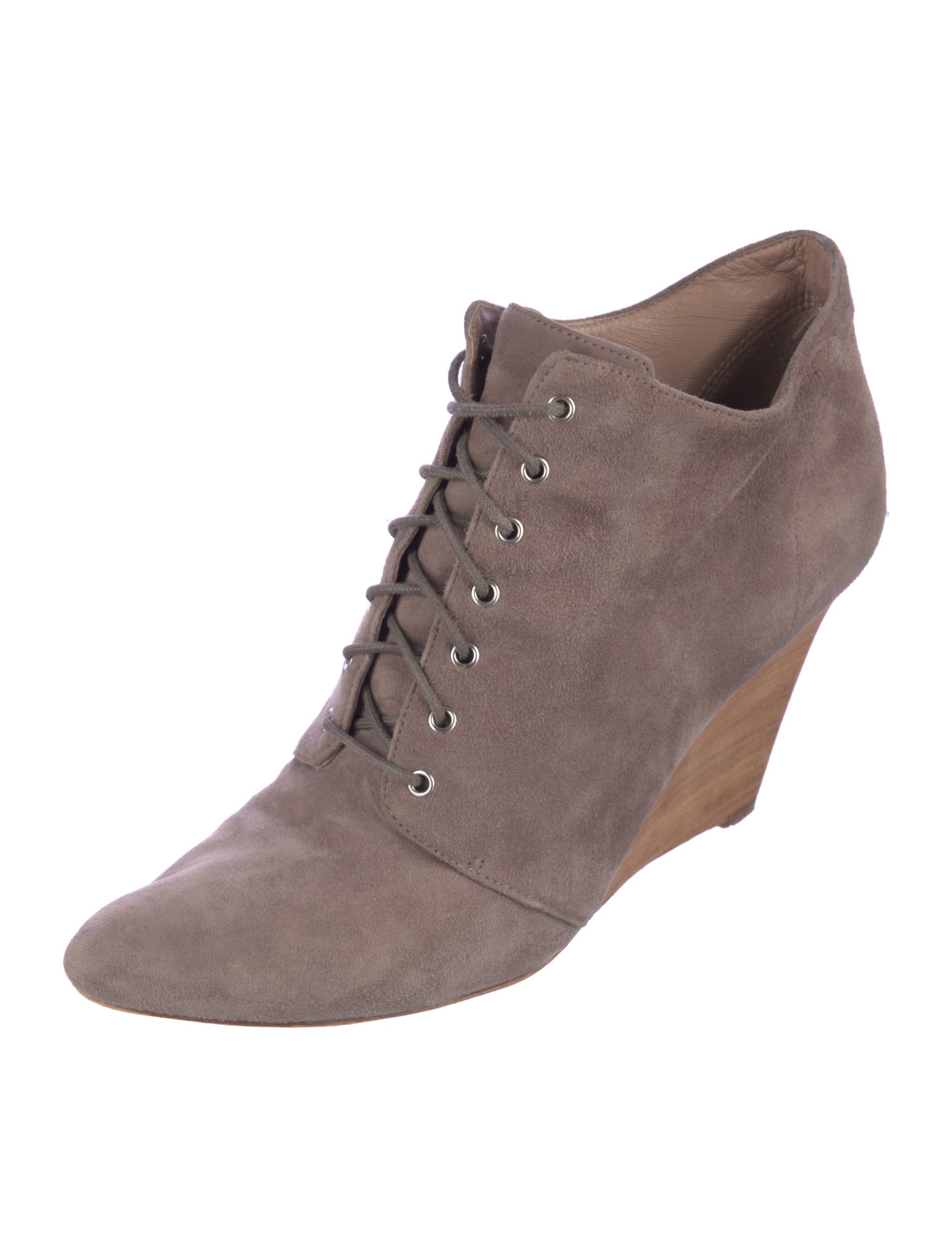 Sigerson Morrison Suede Lace-Up Boots