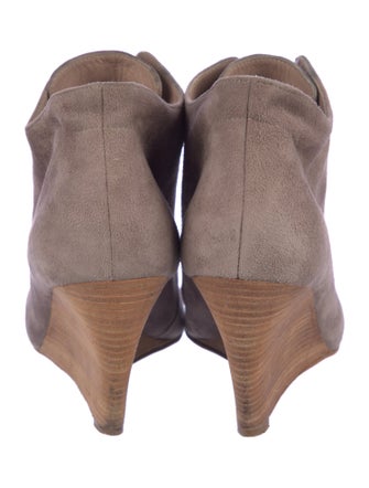 Sigerson Morrison Suede Lace-Up Boots