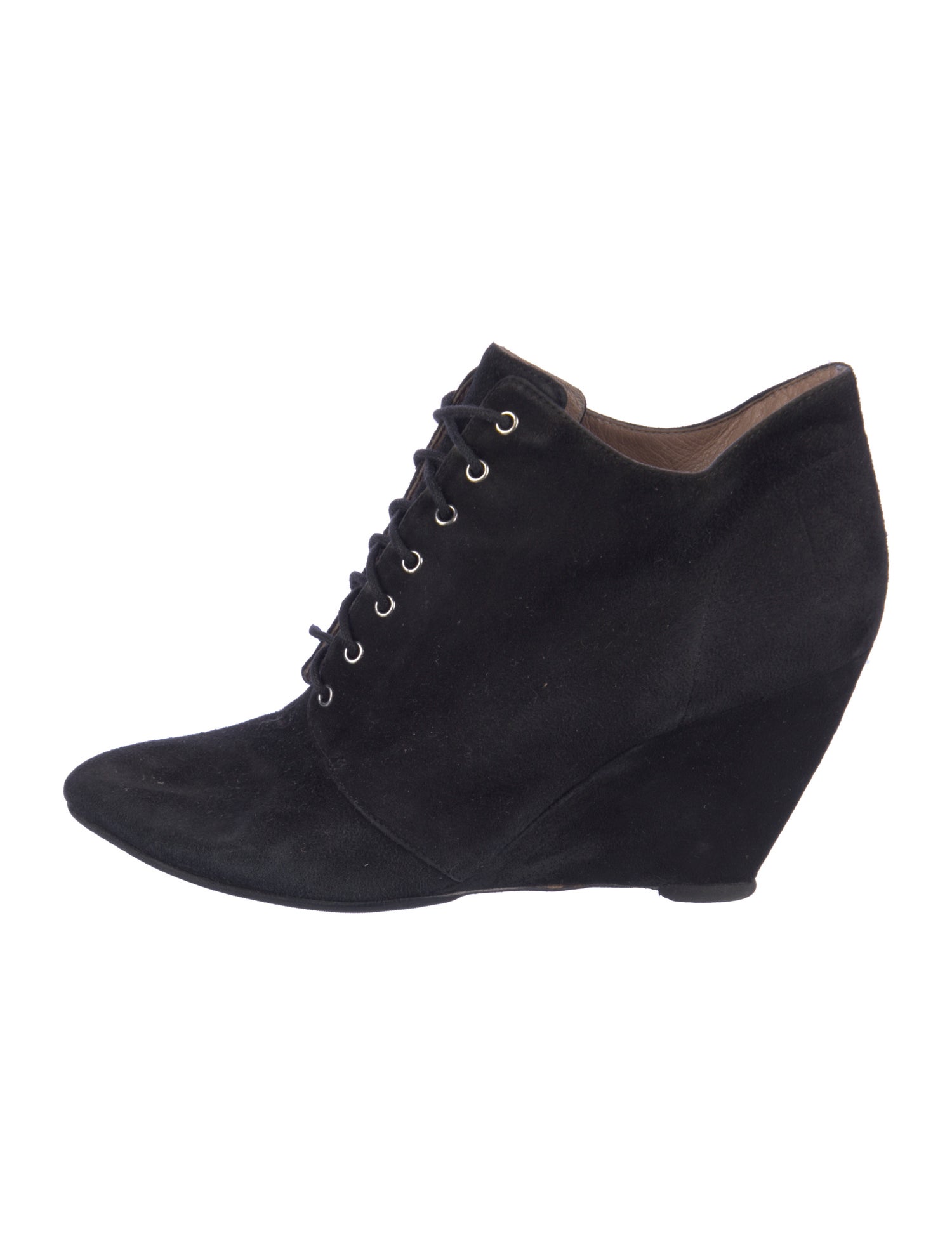 Sigerson Morrison Suede Lace-Up Boots