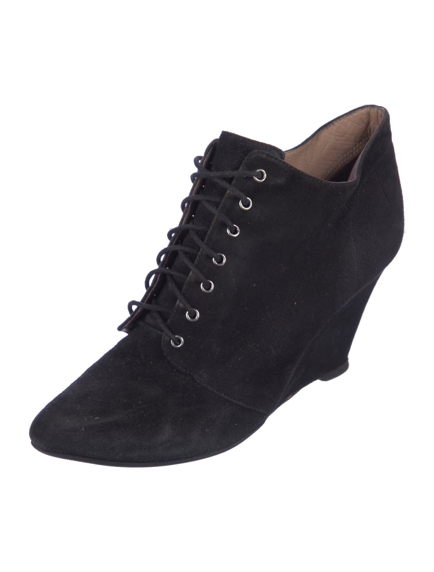 Sigerson Morrison Suede Lace-Up Boots