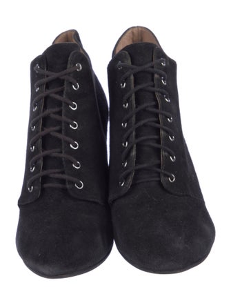 Sigerson Morrison Suede Lace-Up Boots