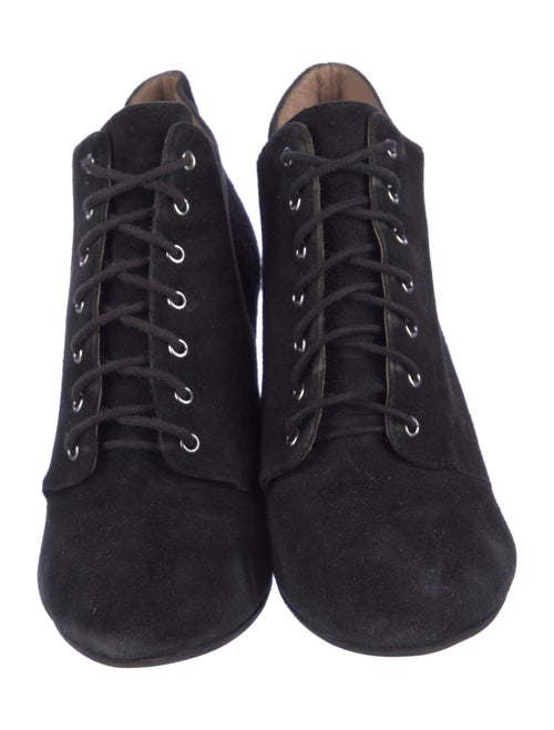 Sigerson Morrison Suede Lace-Up Boots