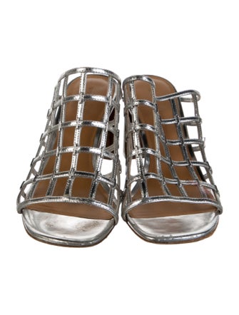 Sigerson Morrison Leather Slides