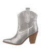 Sigerson Morrison Leather Lasercut Accents Western Boots