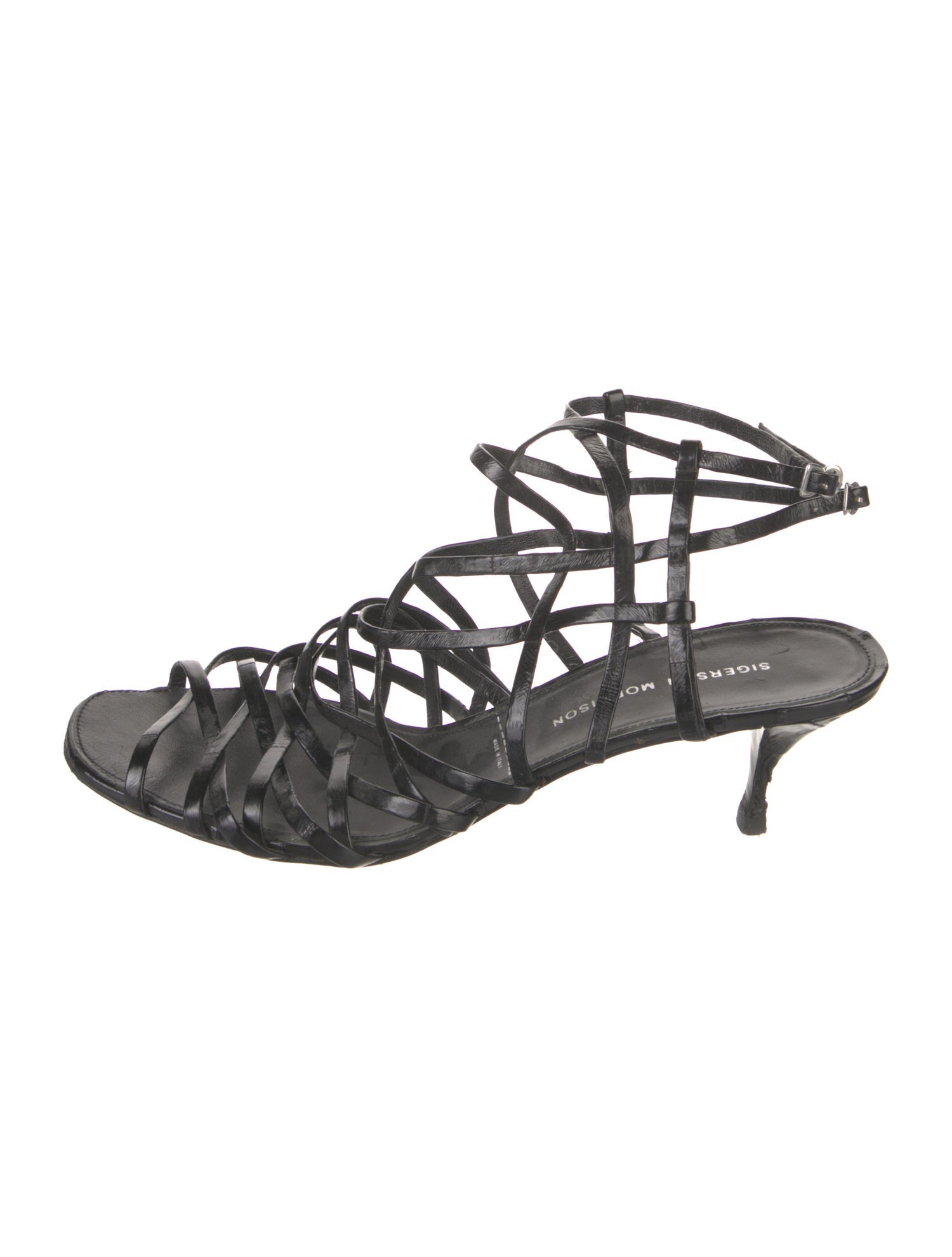 Sigerson Morrison Leather Gladiator Sandals