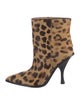 Sigerson Morrison Ponyhair Animal Print Boots