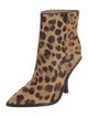 Sigerson Morrison Ponyhair Animal Print Boots