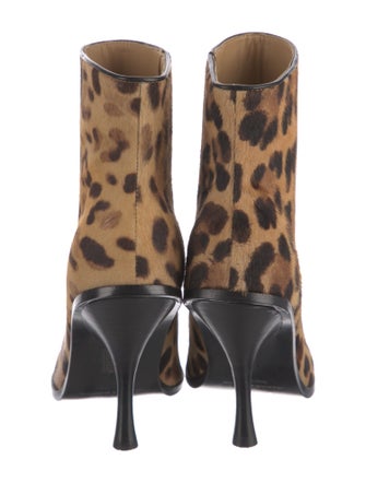Sigerson Morrison Ponyhair Animal Print Boots