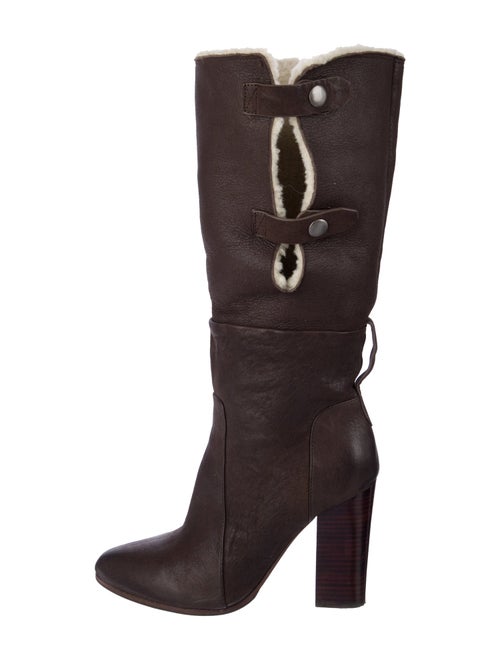 Sigerson Morrison Leather Snow Boots