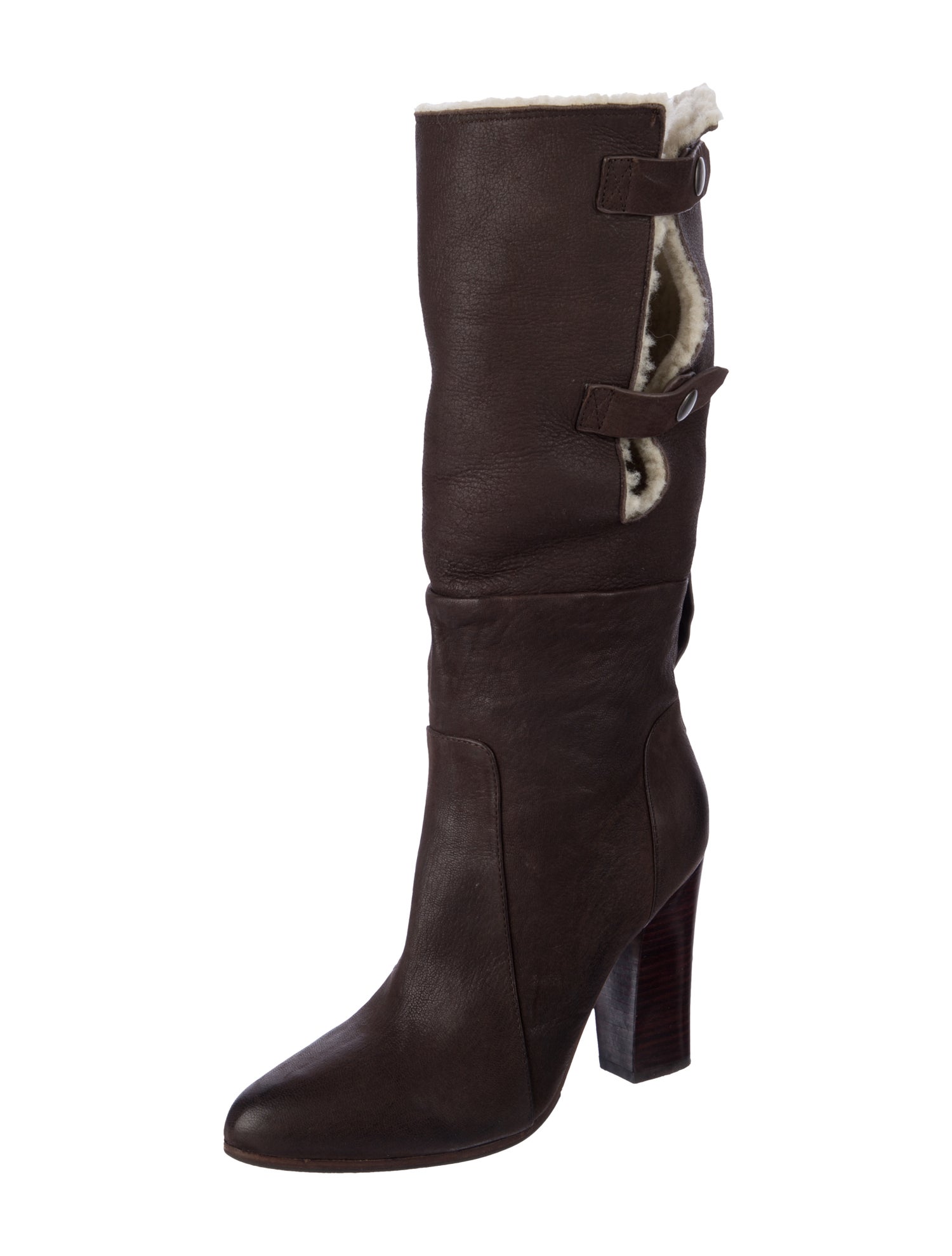 Sigerson Morrison Leather Snow Boots