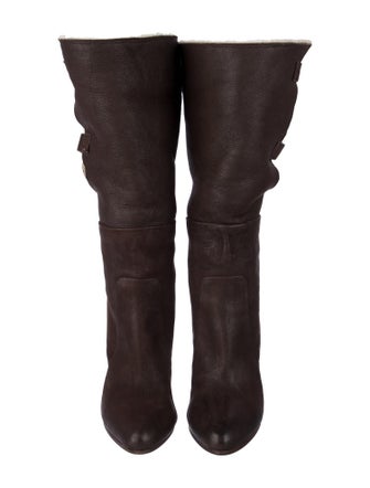 Sigerson Morrison Leather Snow Boots