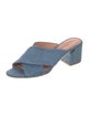 Sigerson Morrison Denim Slides