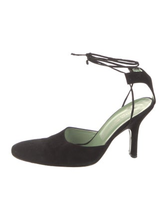 Sigerson Morrison Suede Printed Pumps