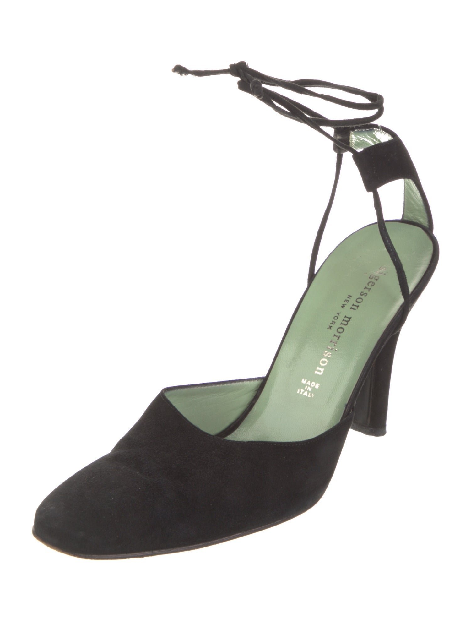 Sigerson Morrison Suede Printed Pumps