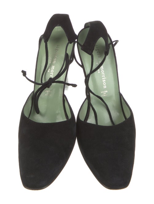 Sigerson Morrison Suede Printed Pumps