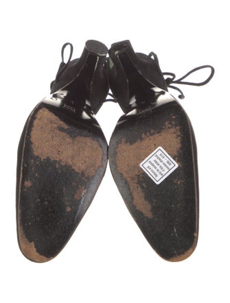 Sigerson Morrison Suede Printed Pumps