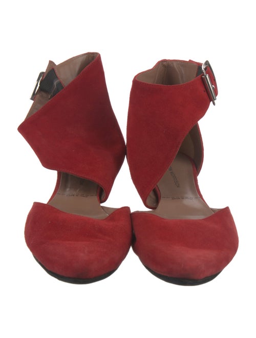 Sigerson Morrison Suede D'Orsay Flats