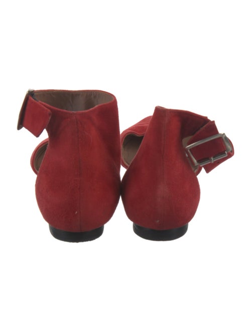 Sigerson Morrison Suede D'Orsay Flats