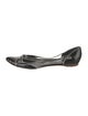 Sigerson Morrison Patent Leather Printed D'Orsay Flats