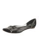 Sigerson Morrison Patent Leather Printed D'Orsay Flats