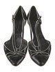 Sigerson Morrison Patent Leather Printed D'Orsay Flats