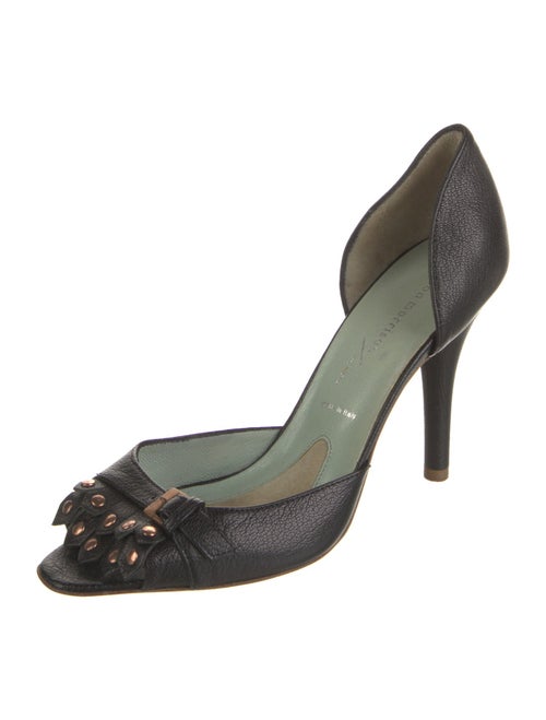 Sigerson Morrison Leather D'Orsay Pumps