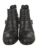 Sigerson Morrison Leather Moto Boots