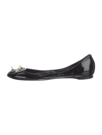 Sigerson Morrison Patent Leather Ballet Flats
