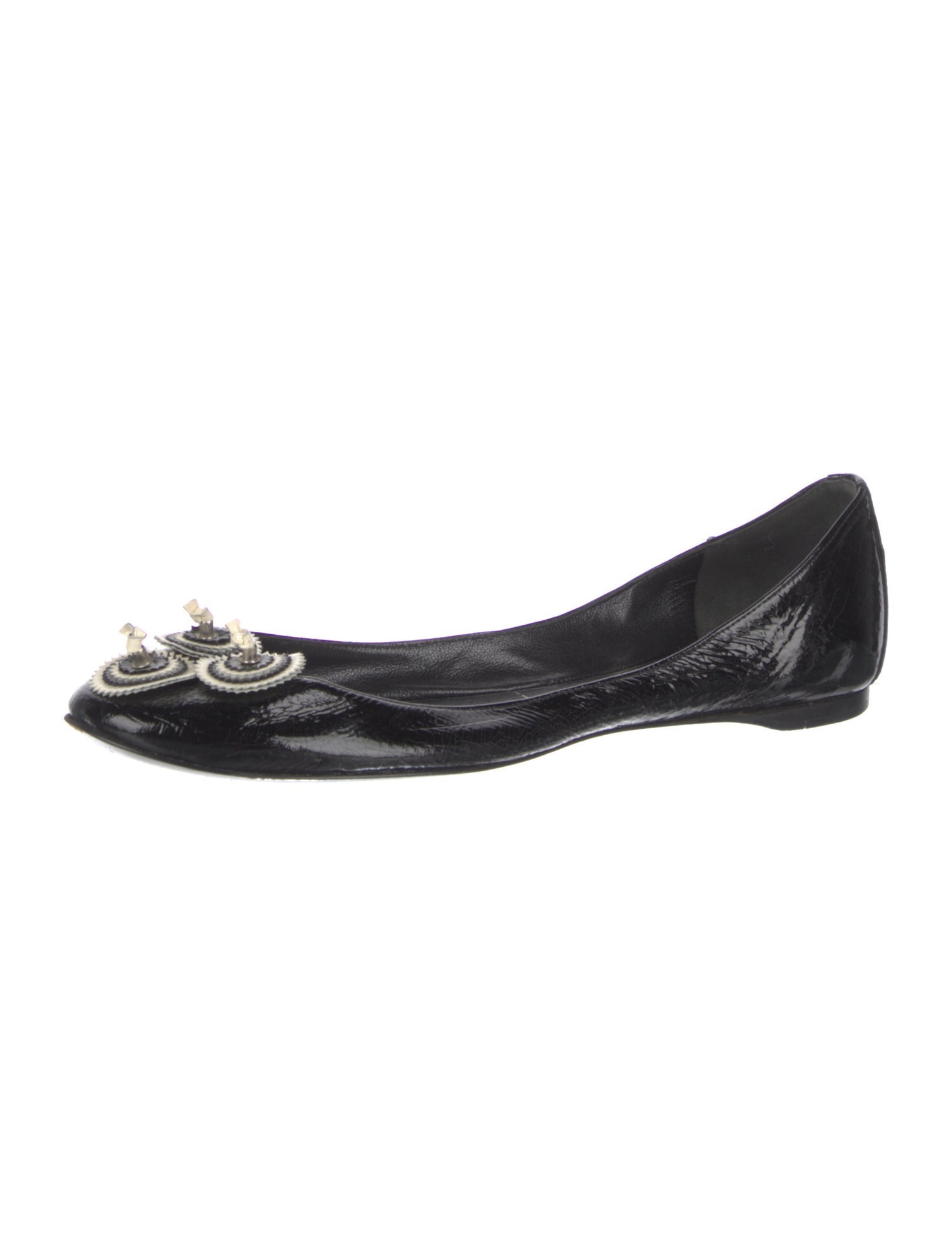 Sigerson Morrison Patent Leather Ballet Flats