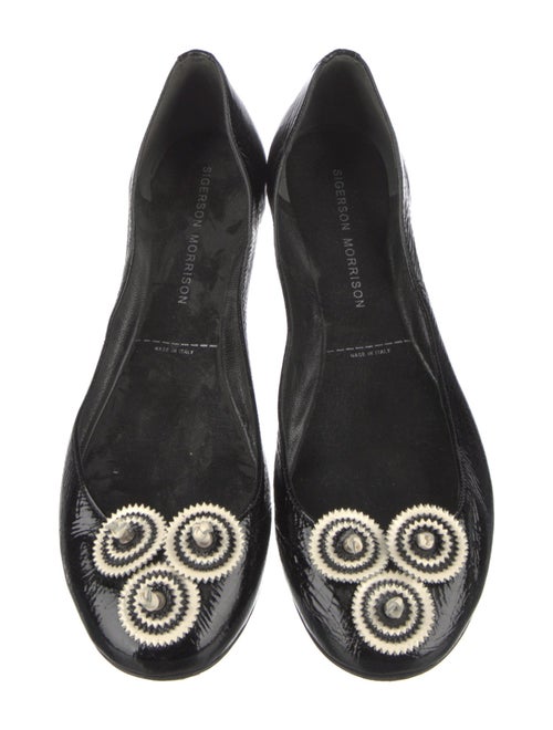 Sigerson Morrison Patent Leather Ballet Flats