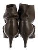 Sigerson Morrison Leather Moto Boots