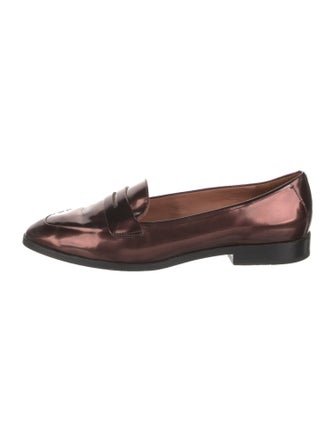 Sigerson Morrison Patent Leather Loafers