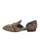 Sigerson Morrison Ponyhair Animal Print D'Orsay Flats