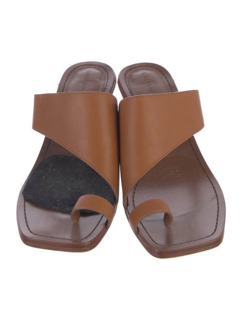 Sigerson Morrison Leather Slides