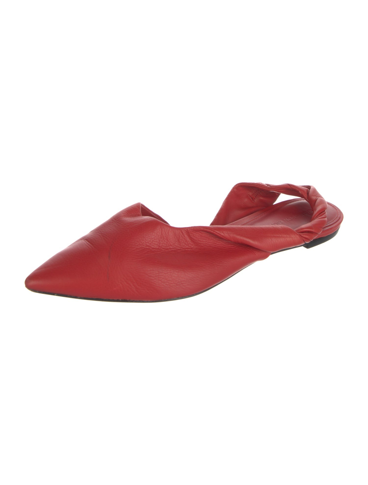Sigerson Morrison Leather D'Orsay Flats