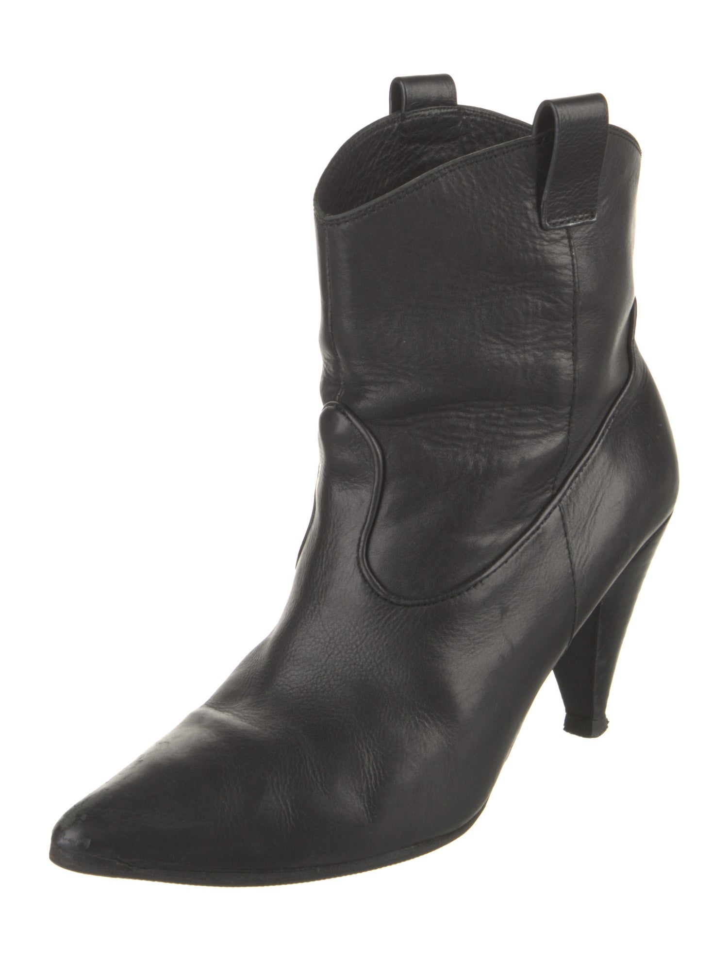 Sigerson Morrison Leather Western Boots