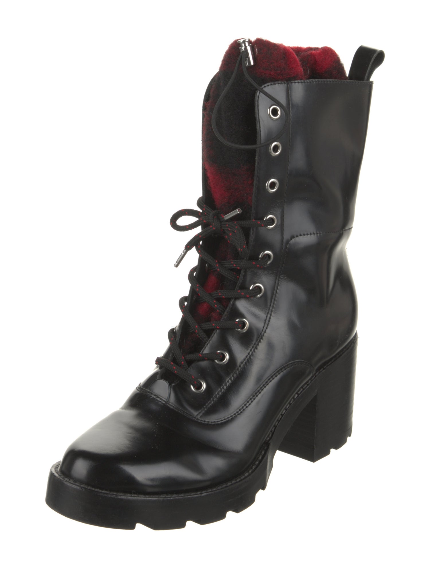 Sigerson Morrison Leather Combat Boots