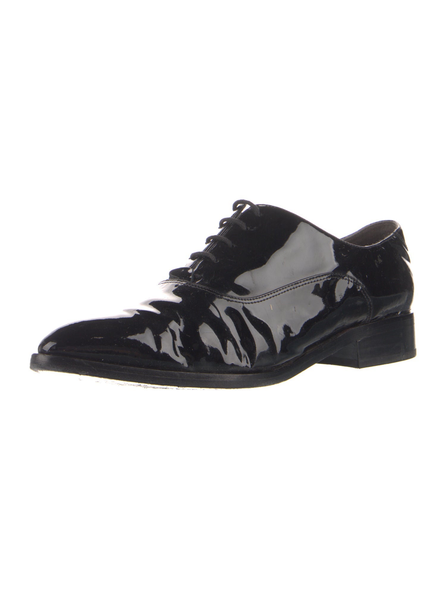 Sigerson Morrison Patent Leather Oxfords