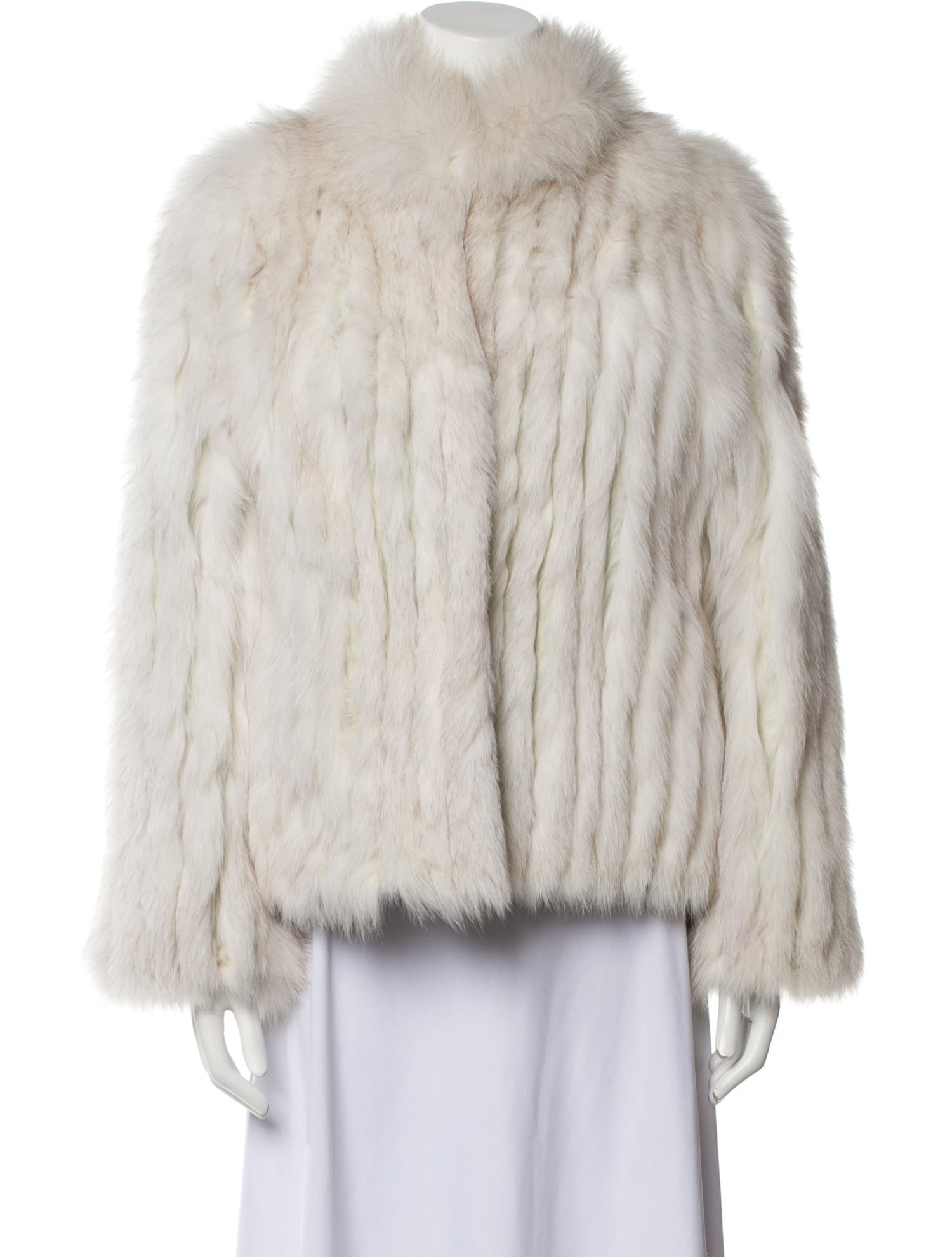 Saga Fox Vintage Faux Fur Jacket