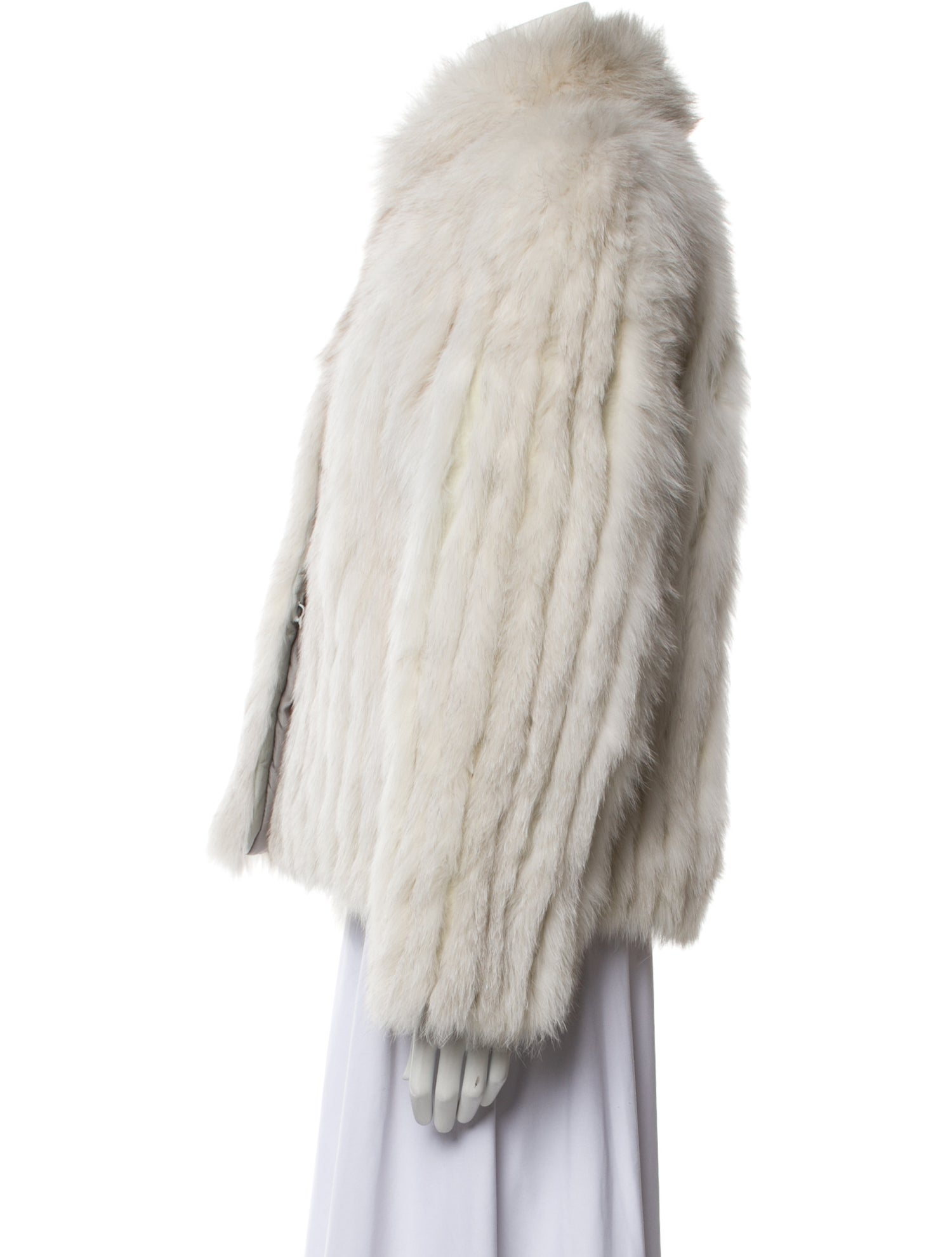Saga Fox Vintage Faux Fur Jacket