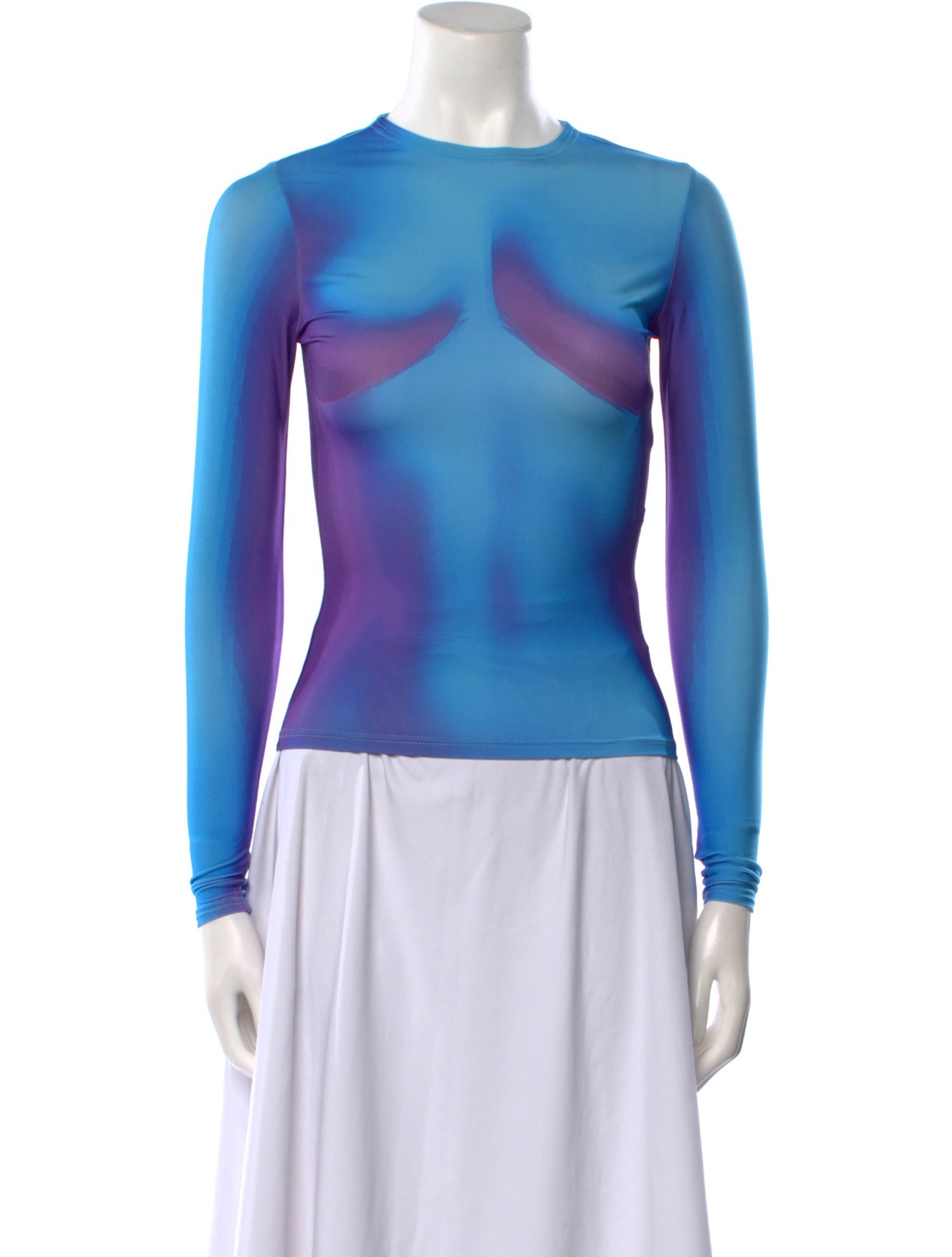 Sinead Gorey Crew Neck Long Sleeve Top