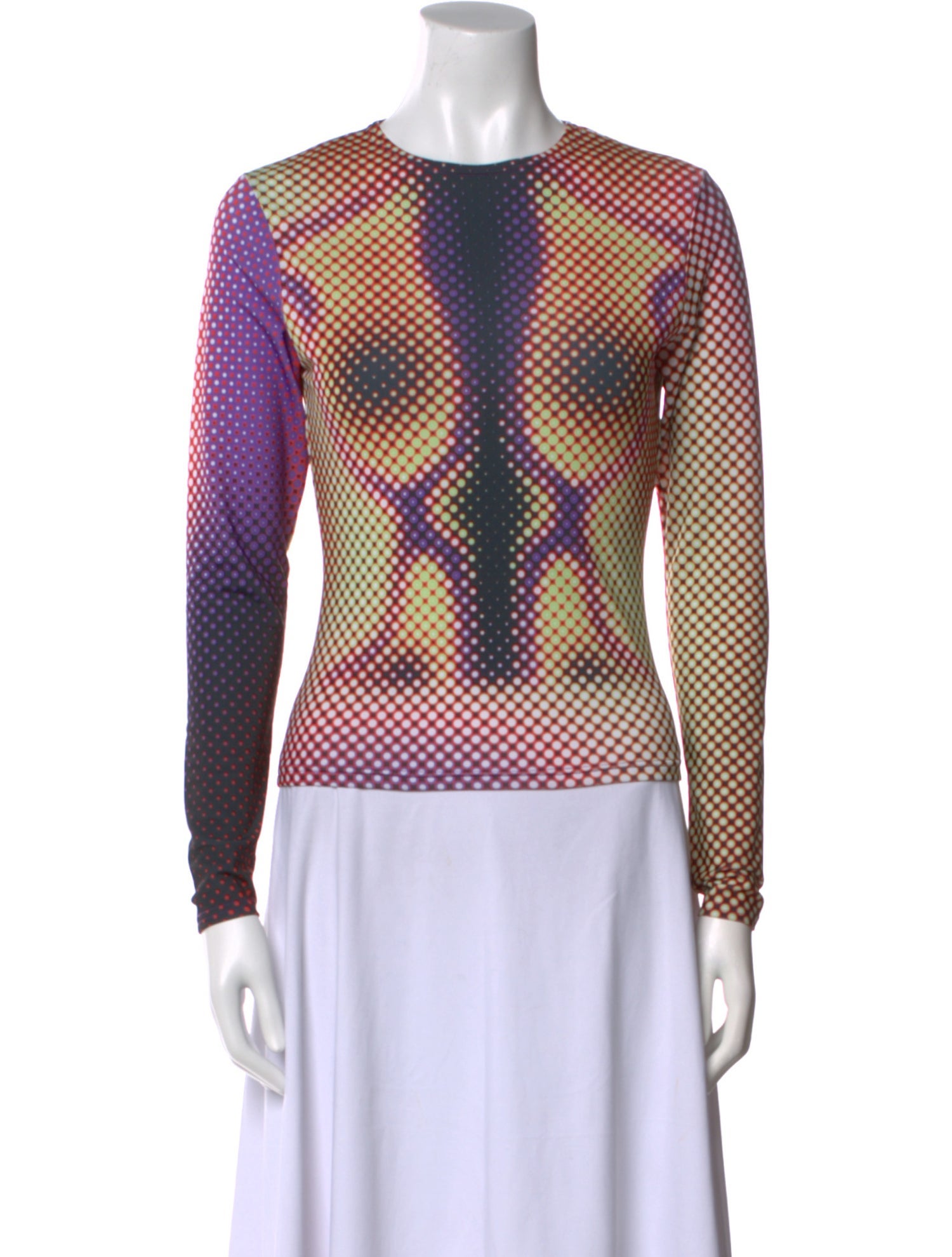 Sinead Gorey Printed Crew Neck Top