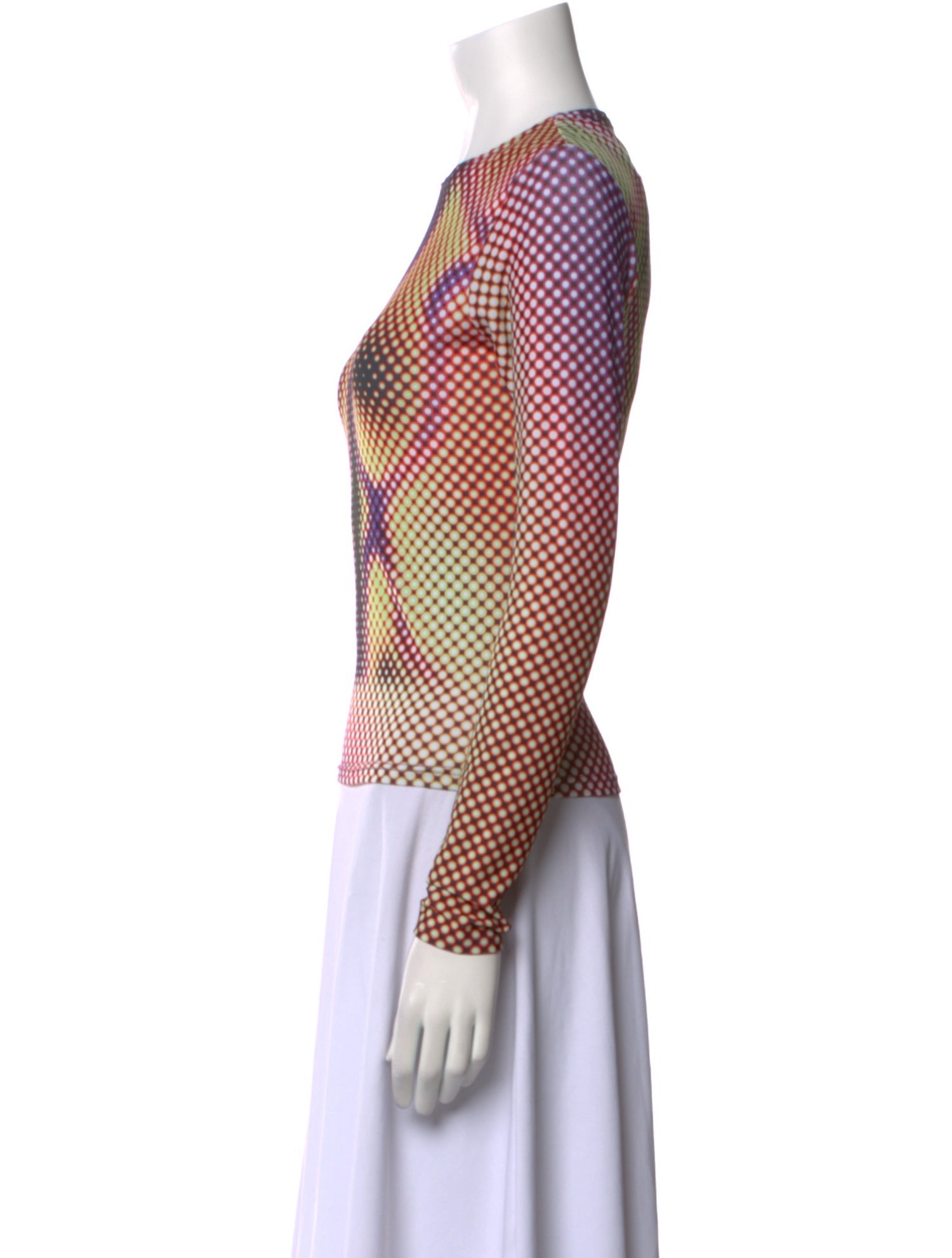 Sinead Gorey Printed Crew Neck Top