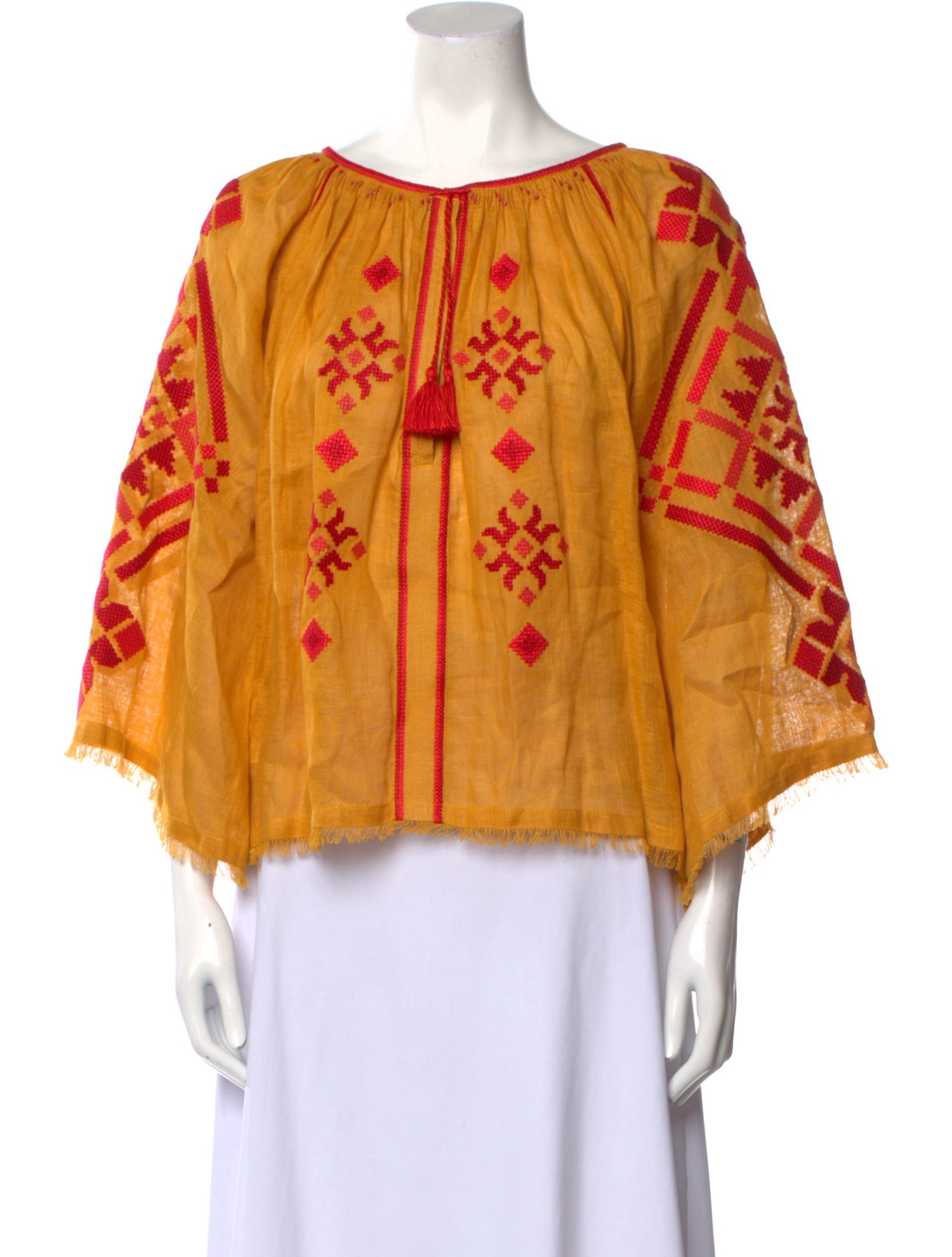 Sleeping Gypsy Silk Printed Blouse w/ Tags