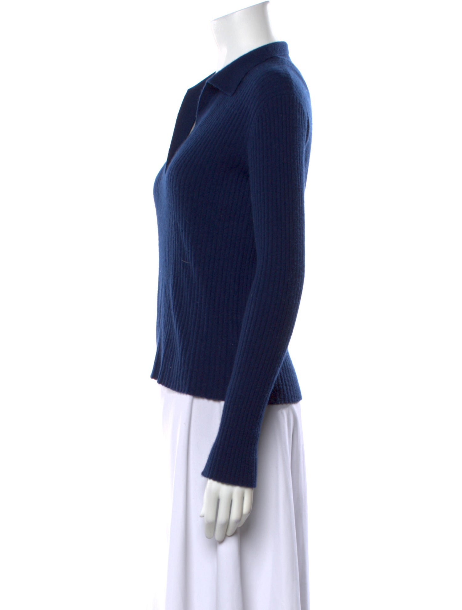 Soft Goat Cashmere V-Neck Sweater