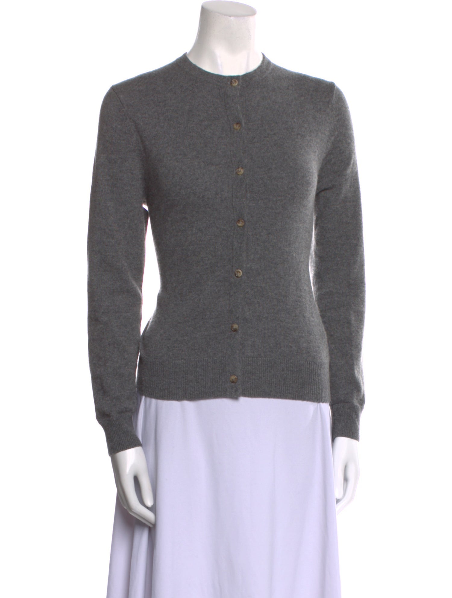 Soft Goat Cashmere Crew Neck Sweater