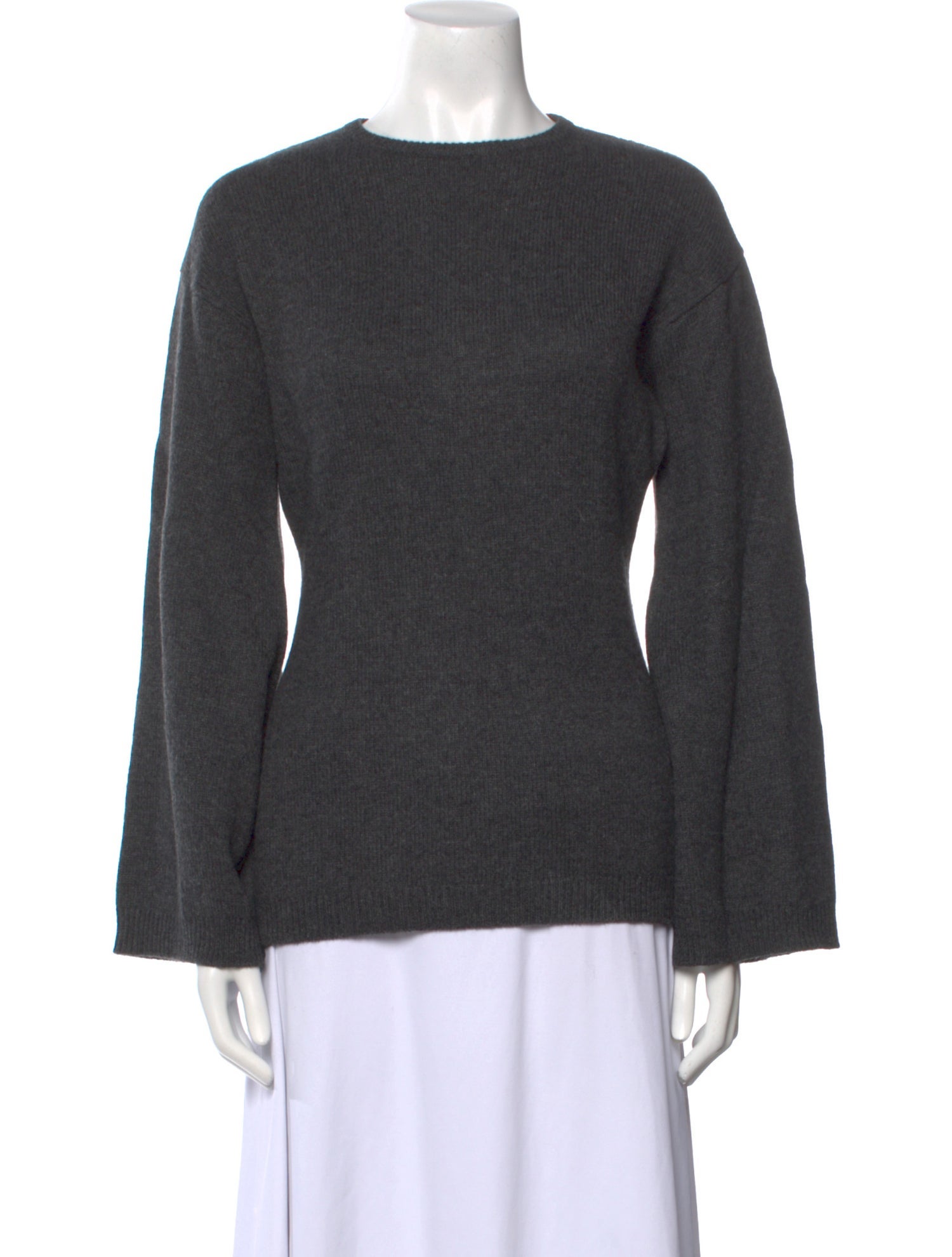 Soft Goat Cashmere Crew Neck Sweater