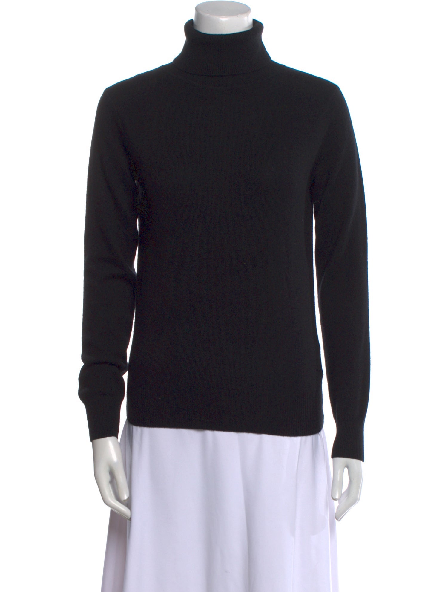 Soft Goat Cashmere Turtleneck Sweater